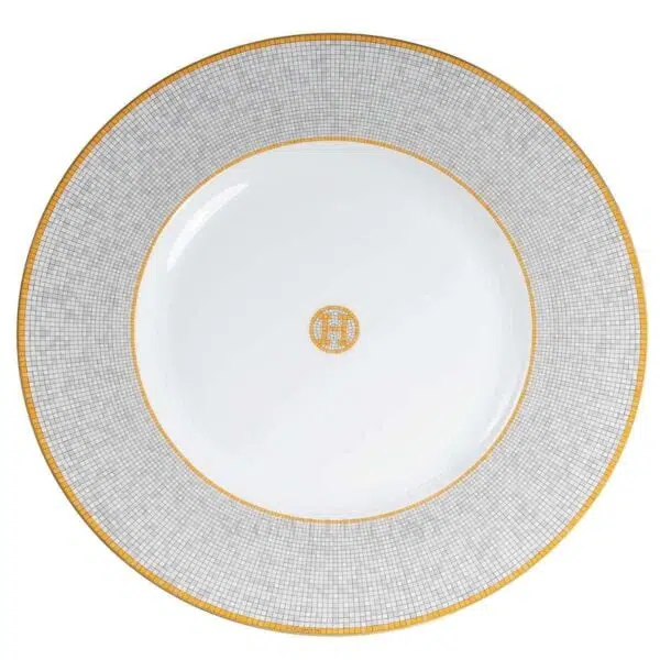 Hermes Mosaique Au 24 Presentation Plate SCOPELLITI 1887