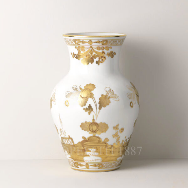 Ginori Oriente Italiano Ming Vase Aurum Scopelliti