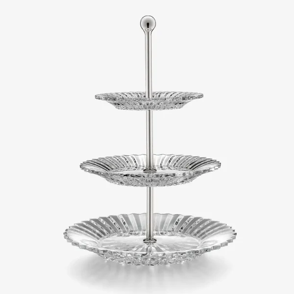 baccarat 3-level pastry stand mille nuits