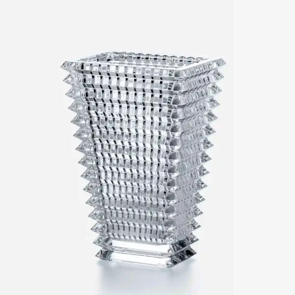 baccarat eye vase small clear crystal
