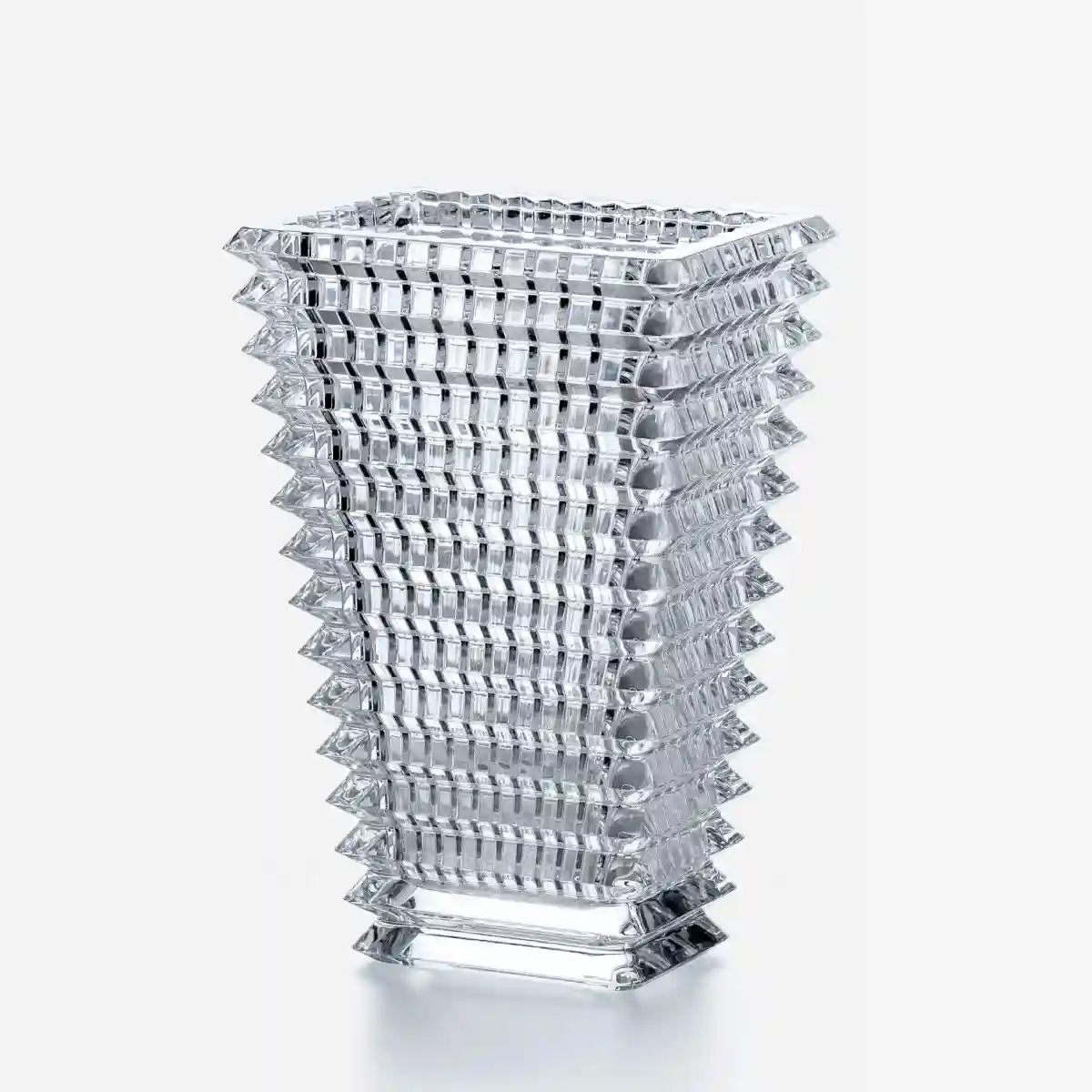 baccarat eye vase small clear crystal