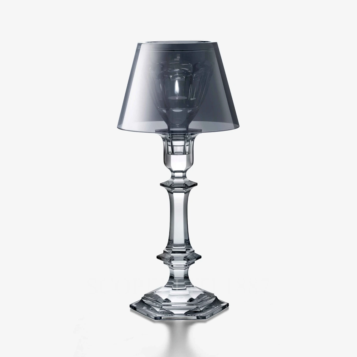 baccarat harcourt our fire candlestick silver