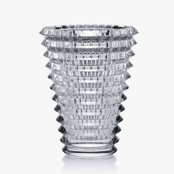 baccarat eye oval crystal vase medium