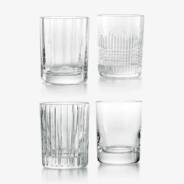 baccarat 4 elements crystal tumblers set