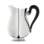 christofle malmaison silver-plated water pitcher