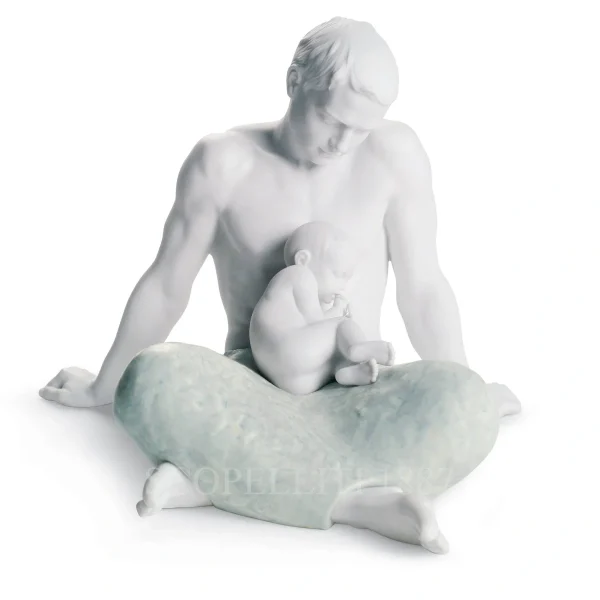 lladro the father porcelain figurine