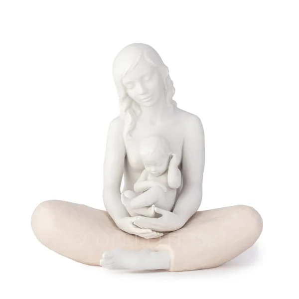 lladro the mother porcelain figurine