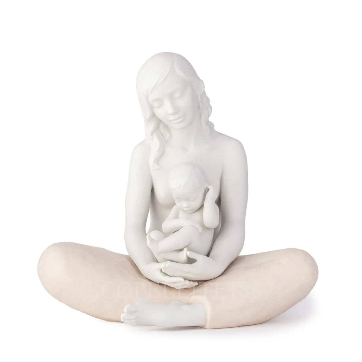 lladro the mother porcelain figurine