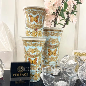 versace butterfly vases