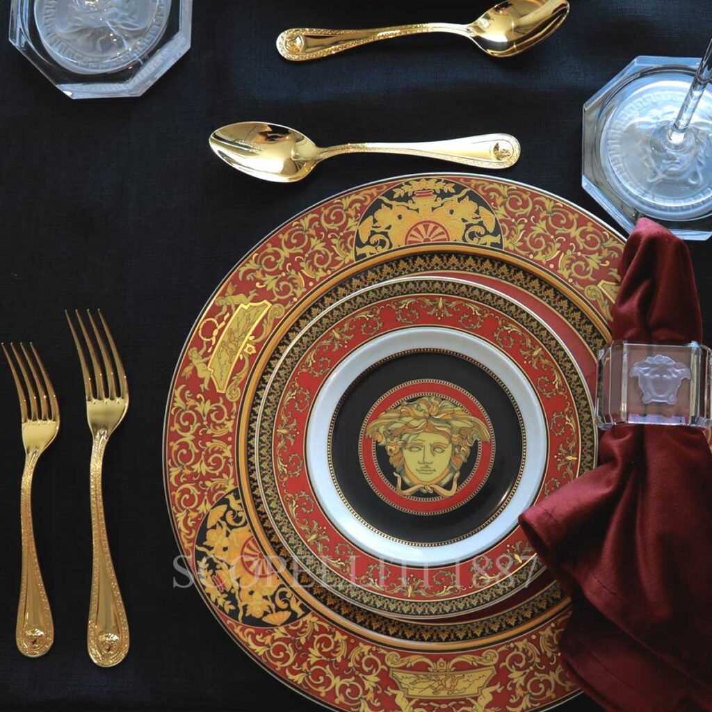 Versace Decorative Plates SCOPELLITI 1887 Worldwide Shipping