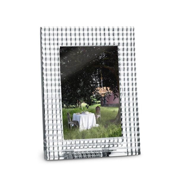 baccarat crystal french design eye photo frame