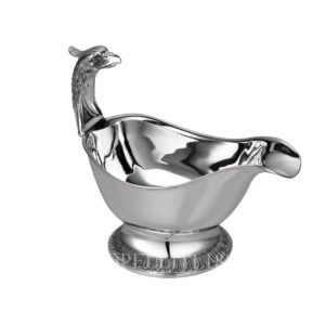 christofle silver plated malmaison gravy boat