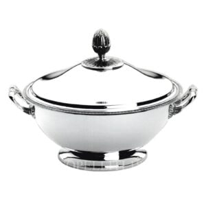 christofle silver plated malmaison soup tureen