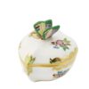 Herend Queen Victoria Heart Box with Butterfly 6005-17 VBA