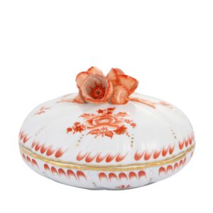 herend porcelain nanjing bouquet candy box