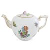 Herend Queen Victoria Teapot with Rose 604-0-09 VA