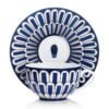 Hermes Set of 2 Tea Cups with Saucers Bleus d’Ailleurs