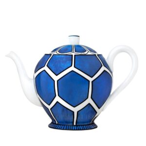 hermes paris bleus dailleurs designer porcelain teapot