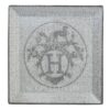 Hermes Mosaique au 24 platinum Square Plate n°5