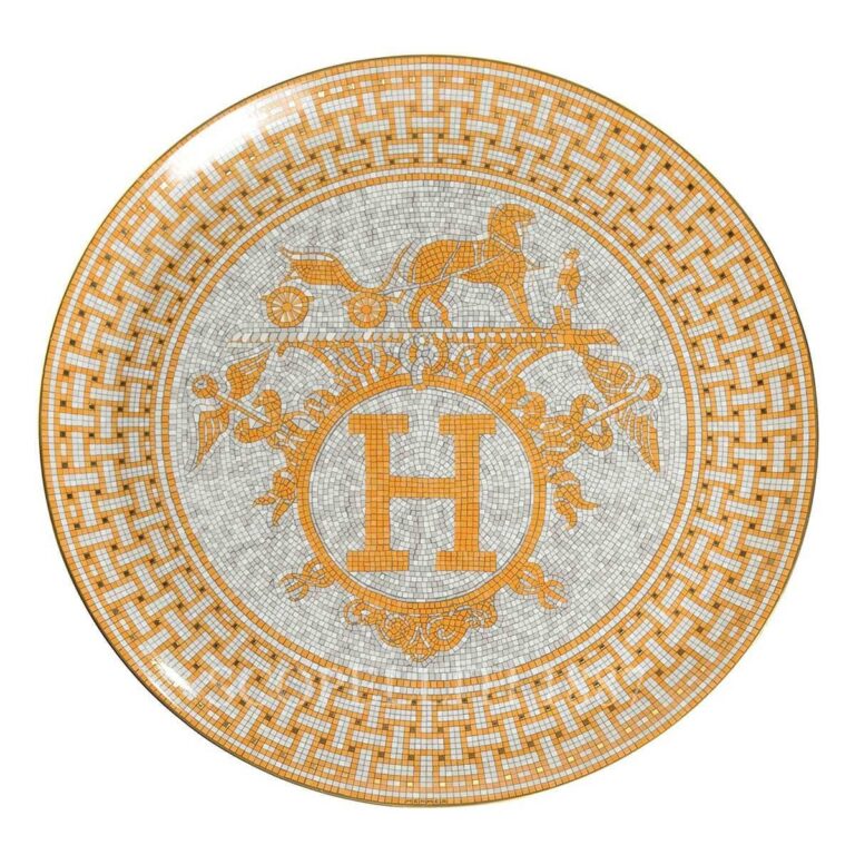 hermes mosaique au 24 tart platter