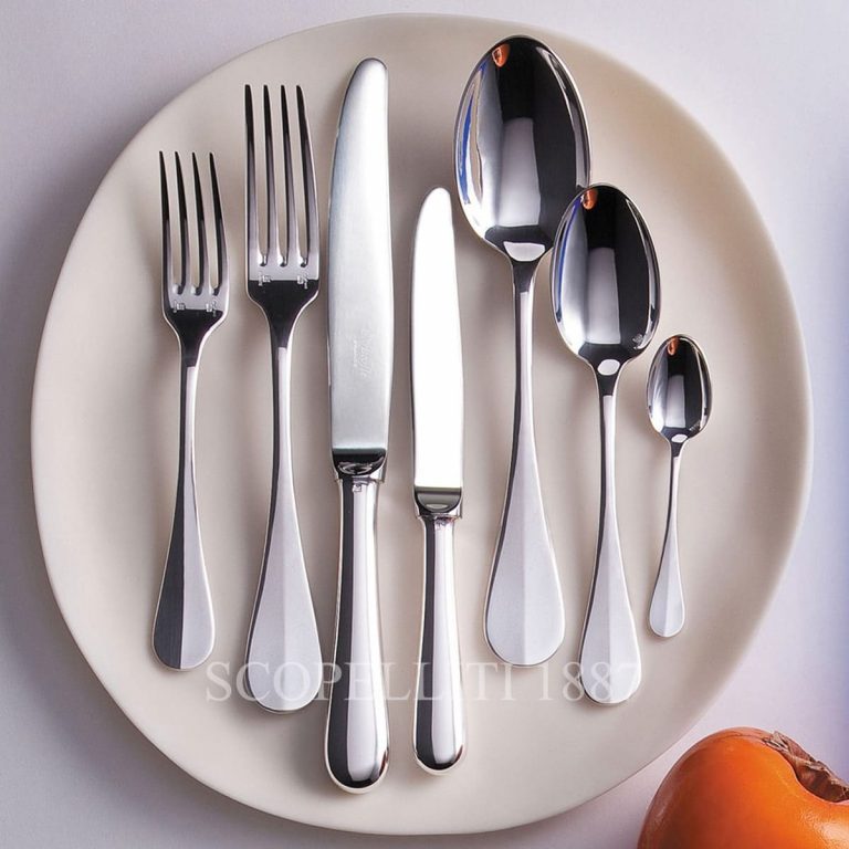 christofle fidelio flatware silver plated