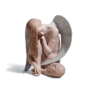 lladro wonderful angel porcelain figurine