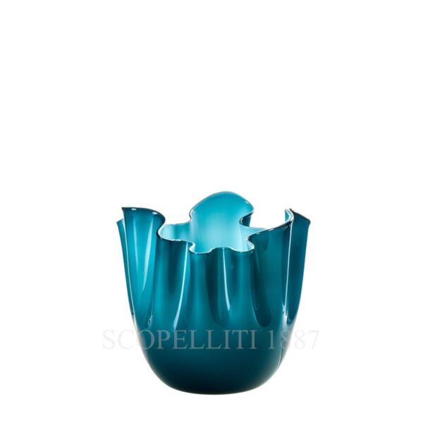 fazzoletto venini small vase blue