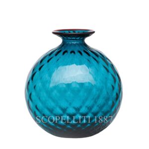 venini murano glass italian monofiore balloton vase limited edition horizon
