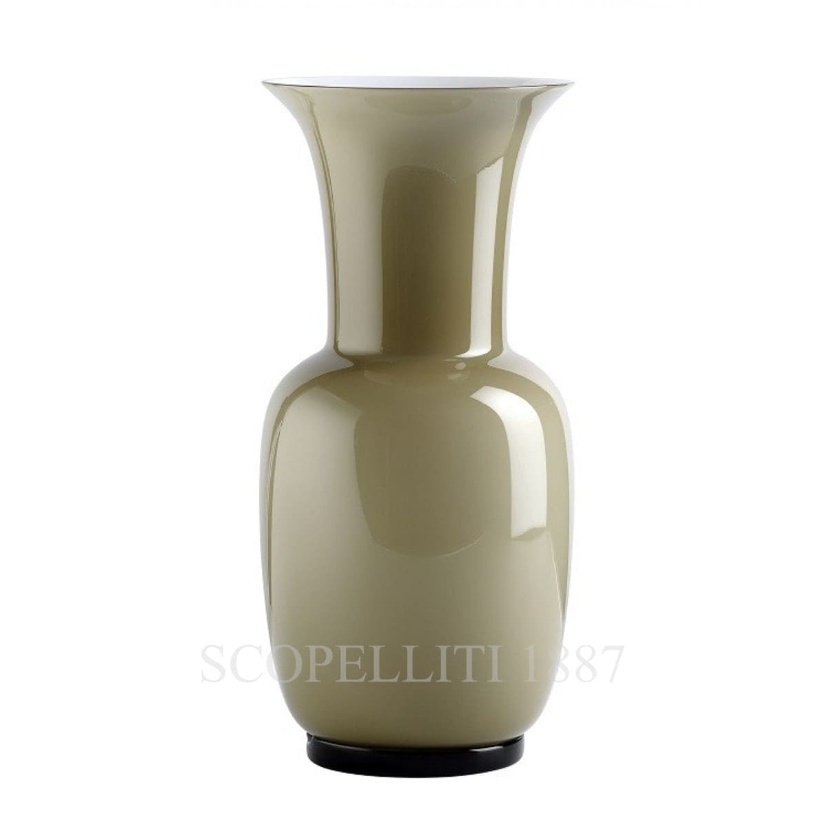 Venini Opalino Vase large taupe 706.24