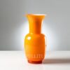 Venini Opalino Vase medium orange 706.22 NEW