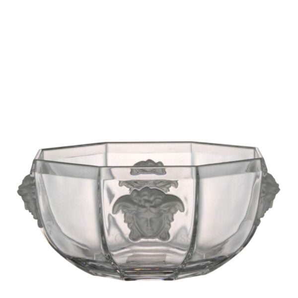versace italian design medusa lumiere bowl crystal
