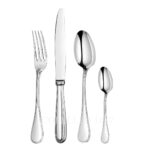christofle perles 24 pcs silver plated cutlery set