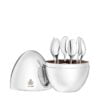 Christofle Mood Coffee Silver Plated Espresso Spoons