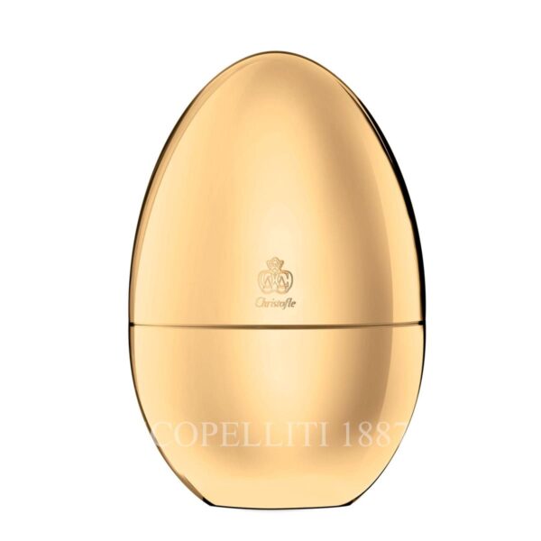 mood by christofle 24 pieces gilded egg case