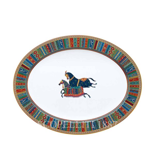 hermes platter cheval d'orient