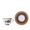 Hermes Set of 2 Tea Cups with Saucers n°1 Cheval d’Orient