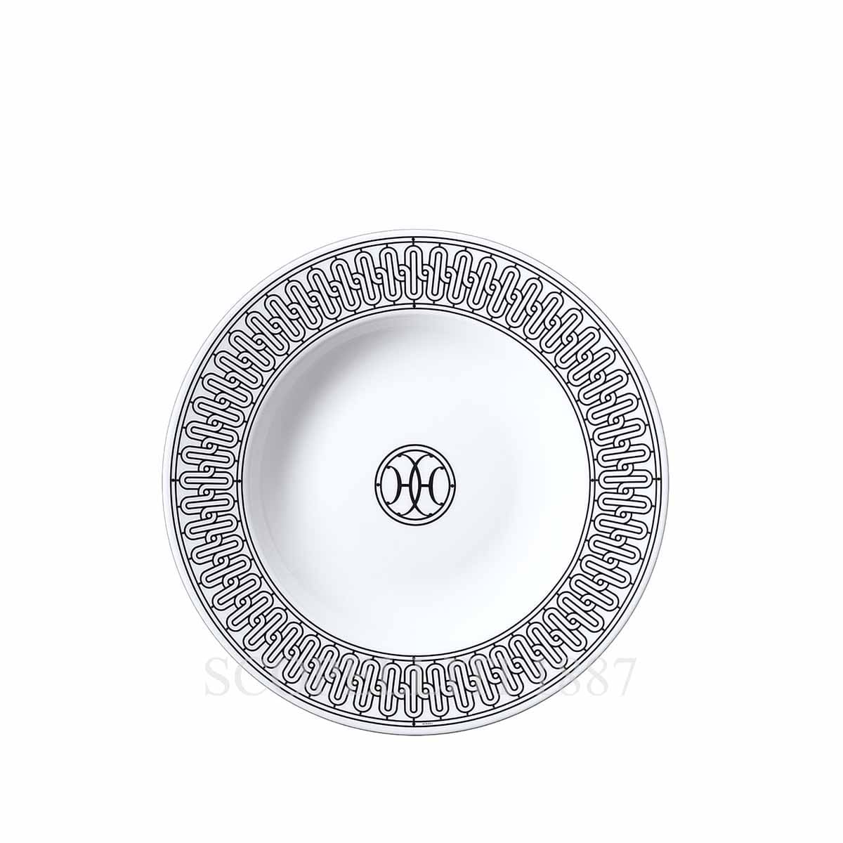 Hermes H Déco Soup Plate - SCOPELLITI 1887 - Worldwide Shipping