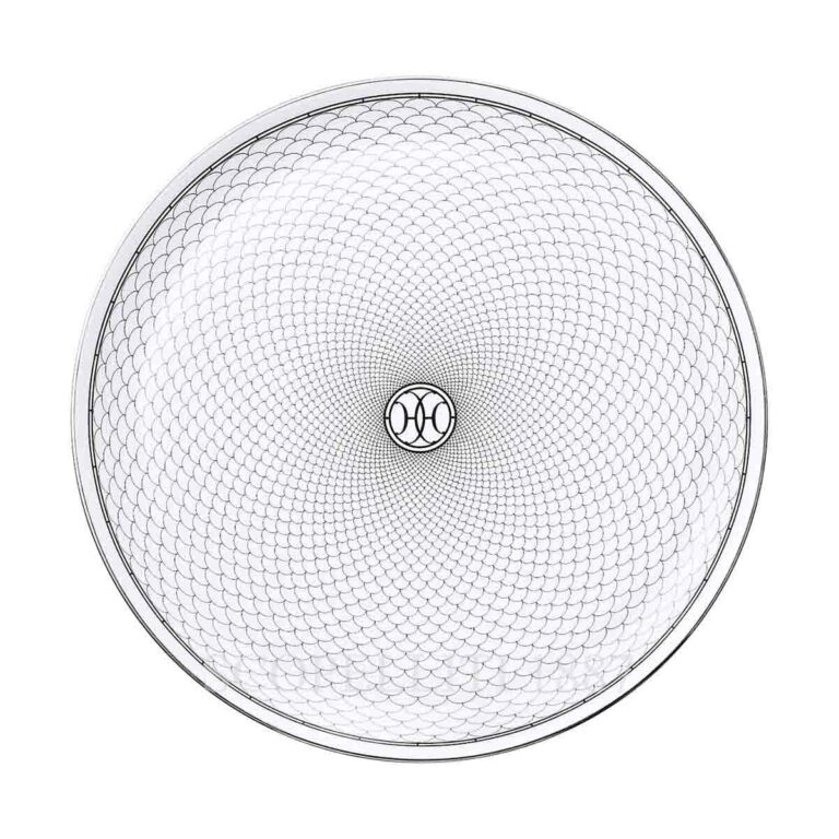 hermes h deco tart platter
