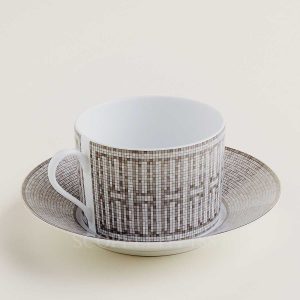 hermes breakfast cup platinum