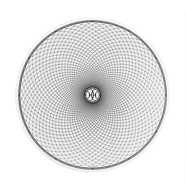 hermes h deco dinner plate in porcelain