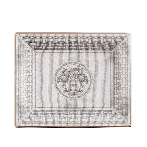 hermes mosaique au 24 platinum ashtray