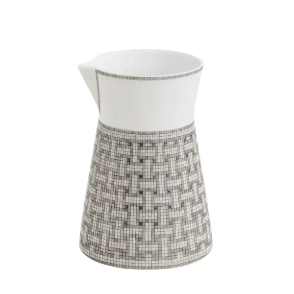 hermes mosaique au 24 platinum creamer