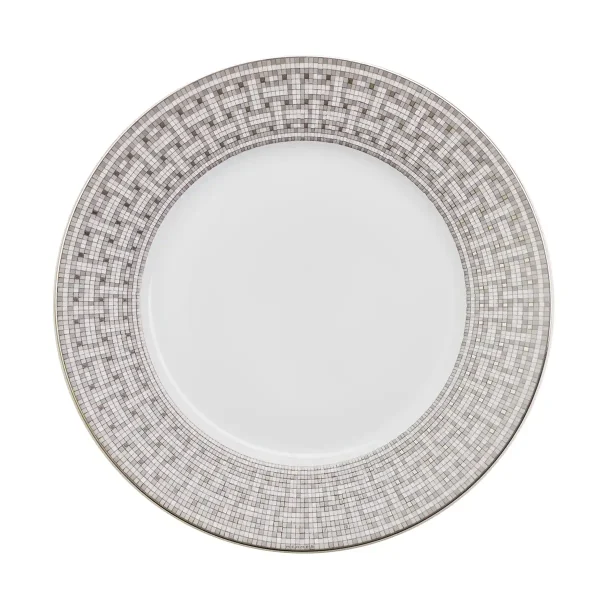 hermes mosaique au 24 platinum dinner plate