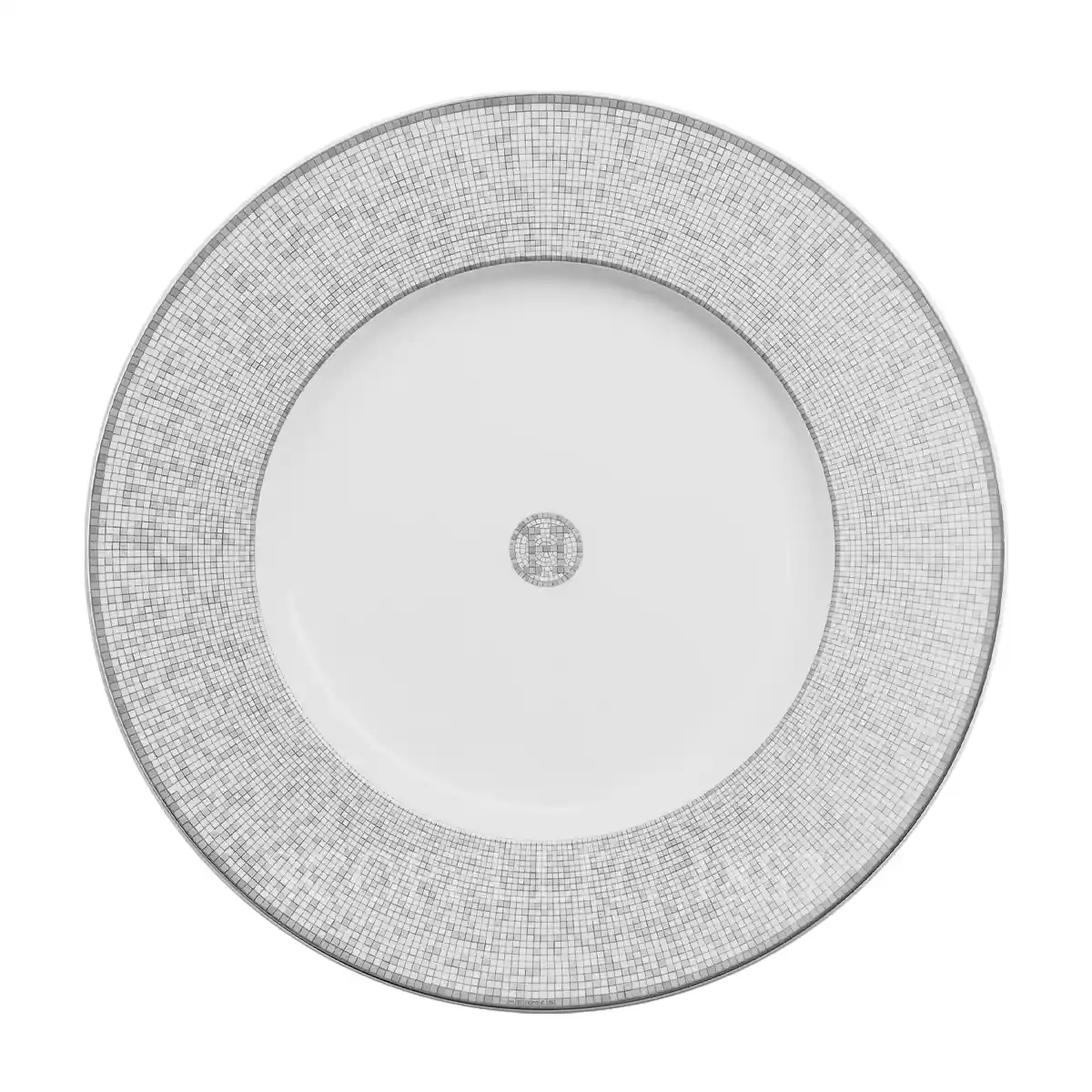 hermes mosaique au 24 platinum presentation plate