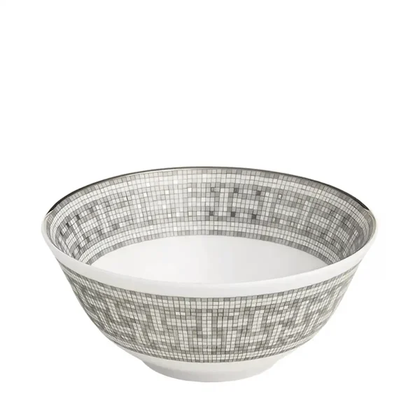 hermes mosaique au 24 platinum rice bowl