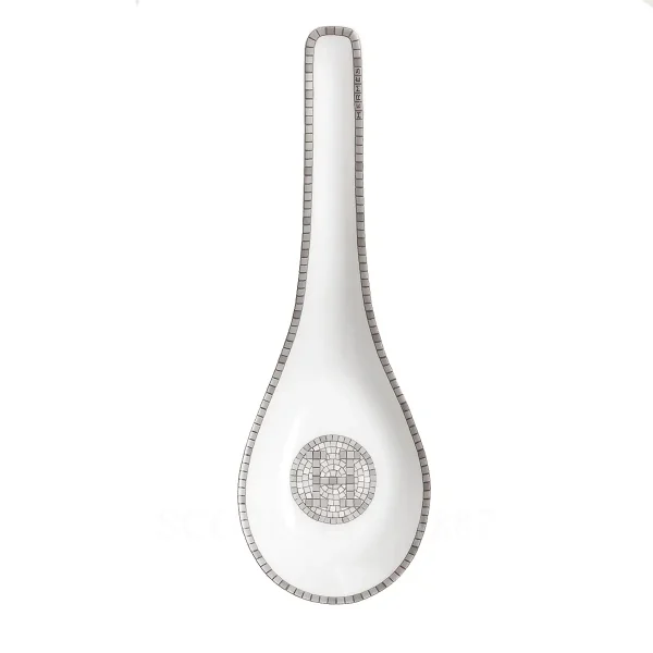 hermes mosaique au 24 platinum soup spoon