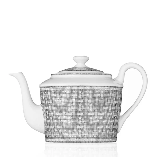 hermes mosaique au 24 platinum teapot
