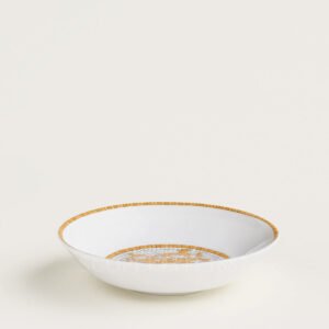 hermes mosaique gold soy dish