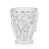 Lalique Vintage Bacchantes Vase Clear Numbered Edition