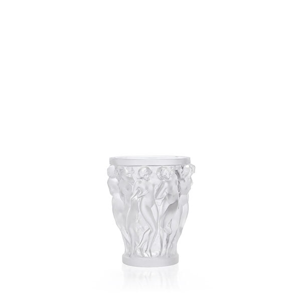 lalique bacchantes vase crystal